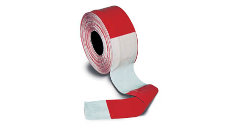 Vytyčující páska červeno-bílá (7,5 cm x 500 m) 